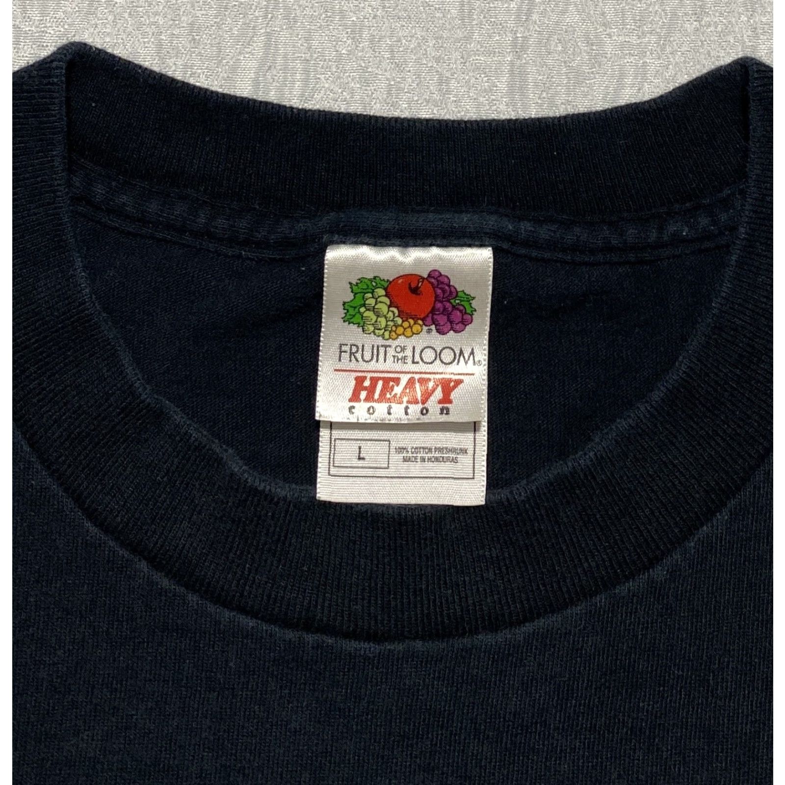 Fruit Of The Loom VINTAGE Odd Fellow Poker Run Shirt Mens Large Black Motorcycle Biker 2002 Tee 00s Size US L / EU 52-54 / 3 - 8 Thumbnail