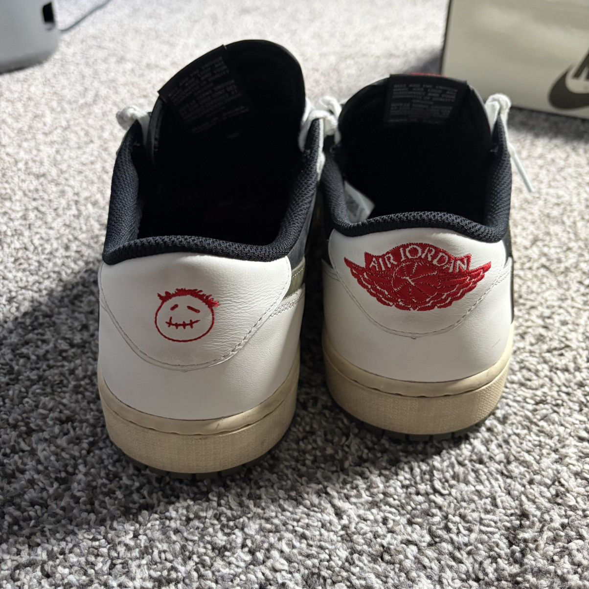 Jordan Brand × Travis Scott Travis Scott Jordan Lows Olive Size US 12.5 / EU 45-46 - 5 Thumbnail