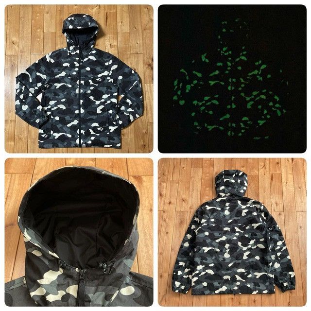 Bape 💫Glow in the dark💫 BAPE City Camo Zip Hoodie Jacket APE Size US M / EU 48-50 / 2 - 1 Thumbnail