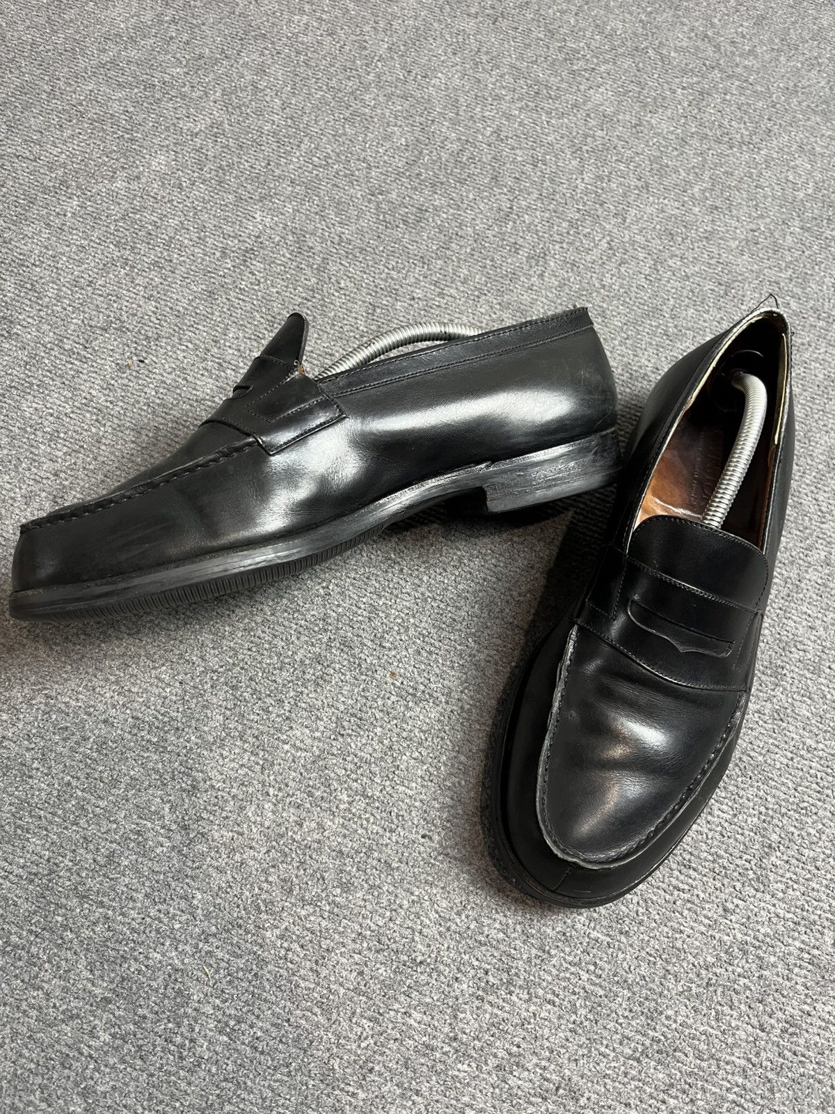 J.M. Weston 180 Moccasin Loffer in Black, Men's — image 3 of 6