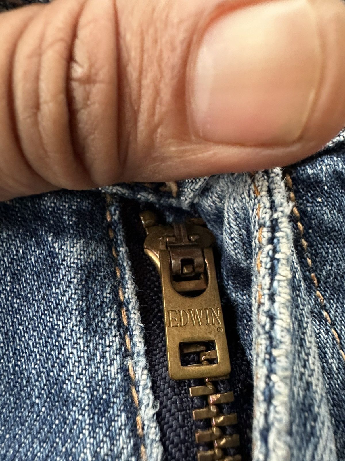 Edwin Edwin Us Classic Scovill Button Washed Vintage Denim D508 Size US 32 / EU 48 - 15 Thumbnail