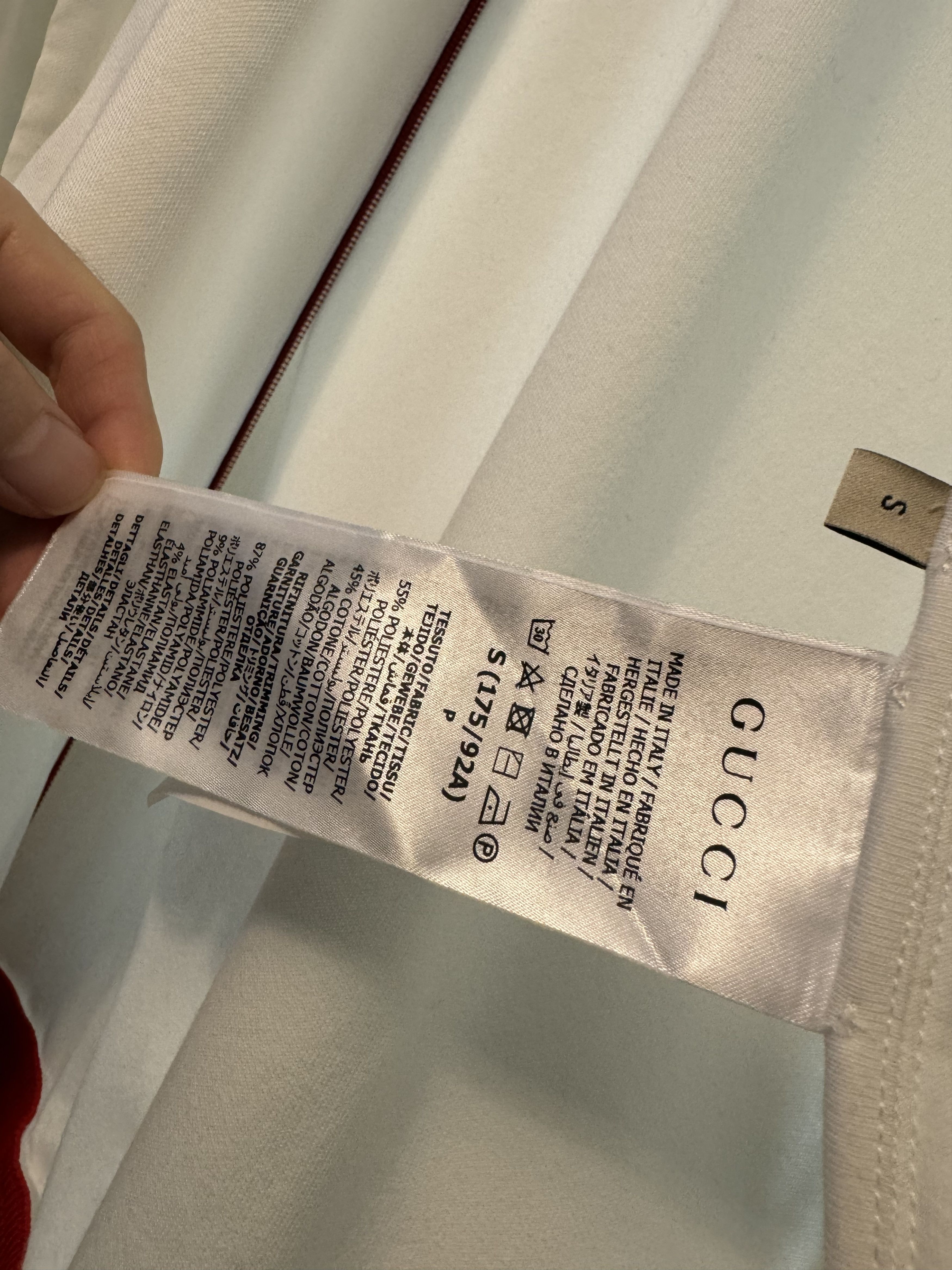 Adidas × Gucci Gucci Adidas 2023 Collaboration Tracking Jacket NEW Size US S / EU 44-46 / 1 - 6 Thumbnail