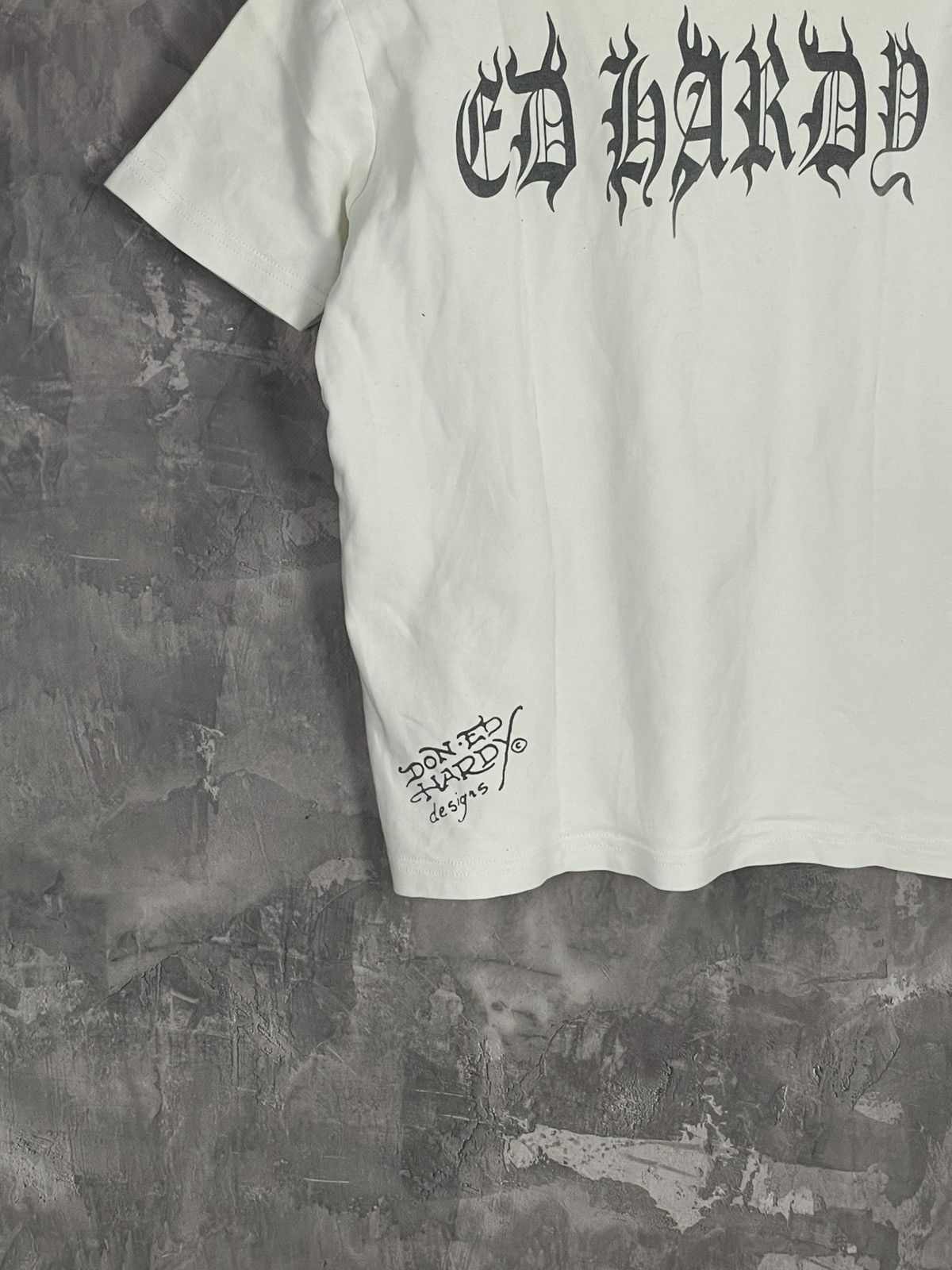 Christian Audigier × Ed Hardy × Vintage Ed Hardy by Christian Audigier T-Shirt Vintage Size M / US 6-8 / IT 42-44 - 8 Thumbnail