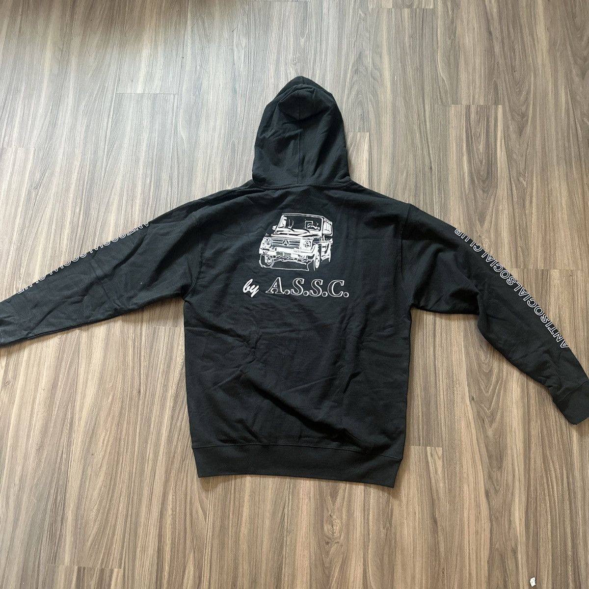 Anti Social Social Club Anti-Social Social Club ASSC Ghost Berlin Hoodie - Black - L Size US L / EU 52-54 / 3 - 7 Thumbnail