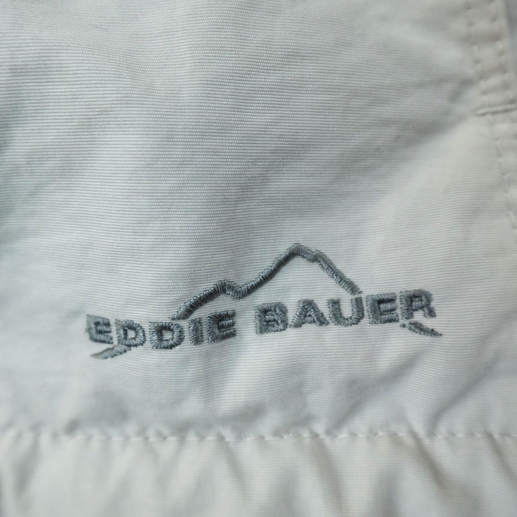 Eddie Bauer VINTAGE? No — Eddie Bauer Jacket Womens 2X Beige Insulated Full Zip Parka Coat Windbreaker Top Size XXL / US 16-18 / IT 52-54 - 4 Thumbnail