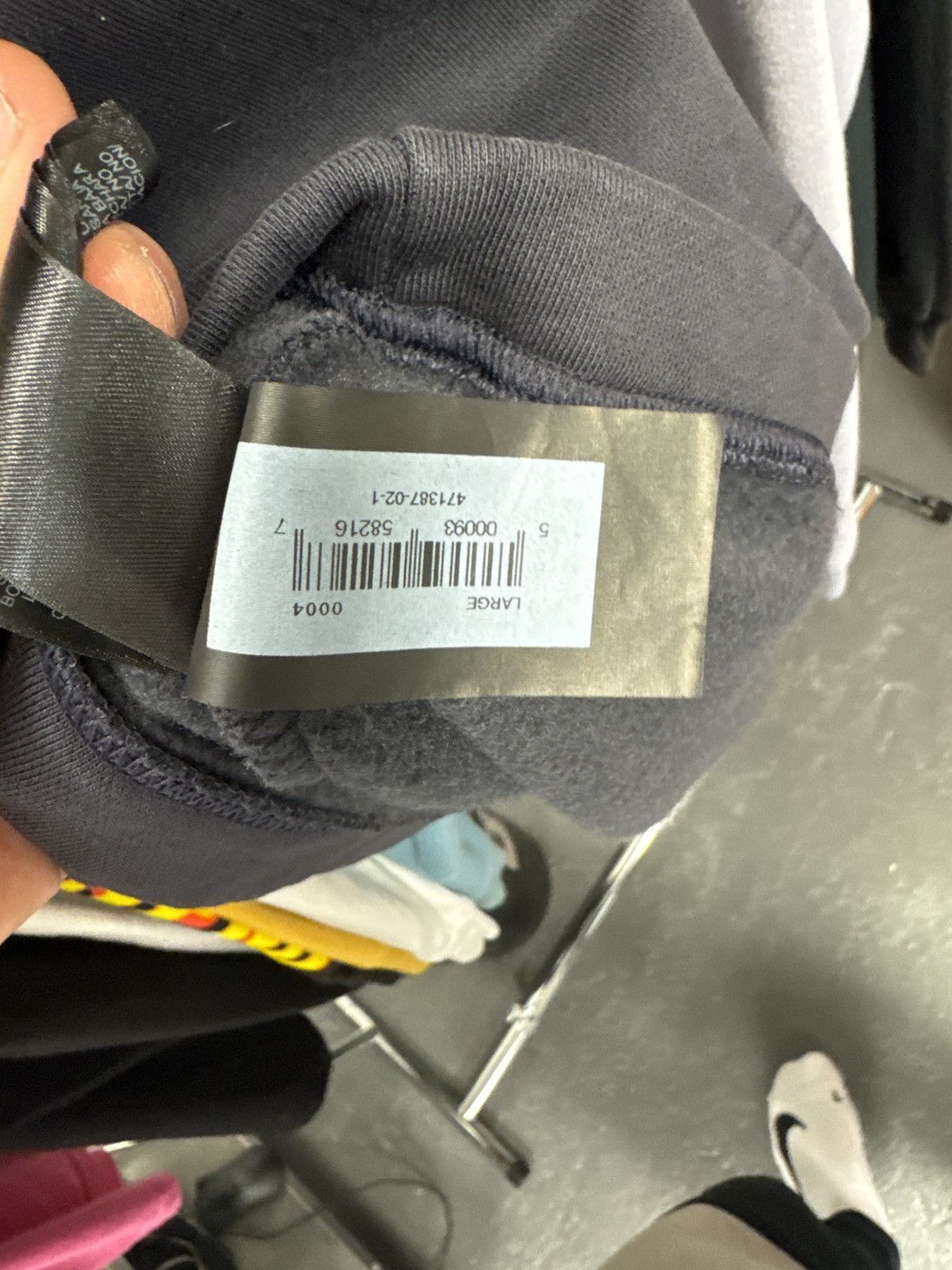 Yeezy Yeezy gap balenciaga washed black dove hoodie Size US L / EU 52-54 / 3 - 6 Thumbnail