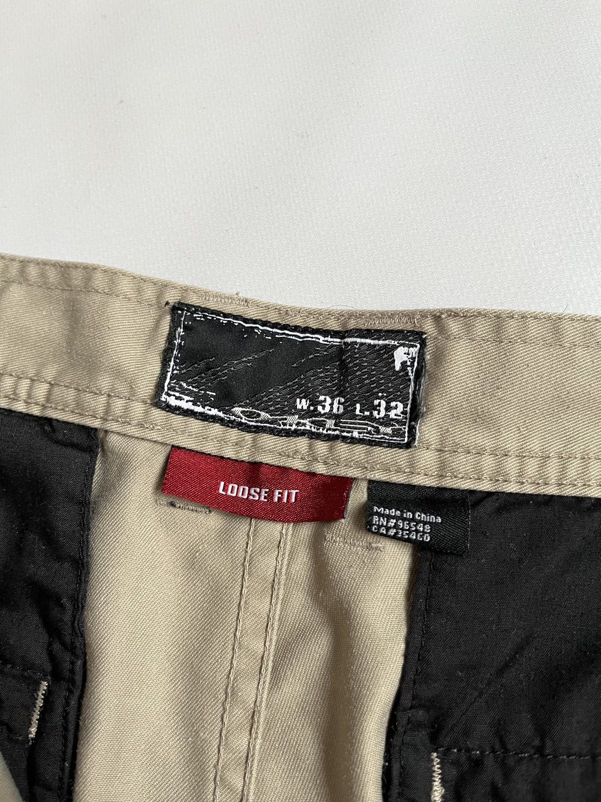 Oakley Vintage Y2K Rare Oakley Beige Chino Pants Size 36 Size US 36 / EU 52 - 4 Thumbnail