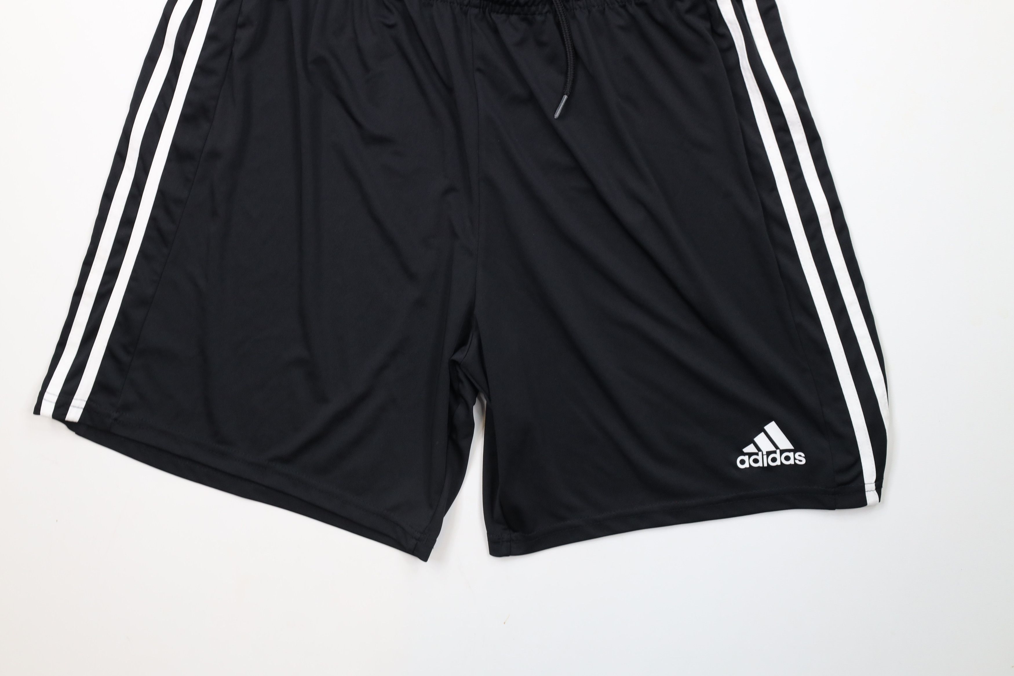 Adidas × Vintage Vintage Adidas Above Knee Running Soccer Shorts Black Size US 36 / EU 52 - 4 Thumbnail