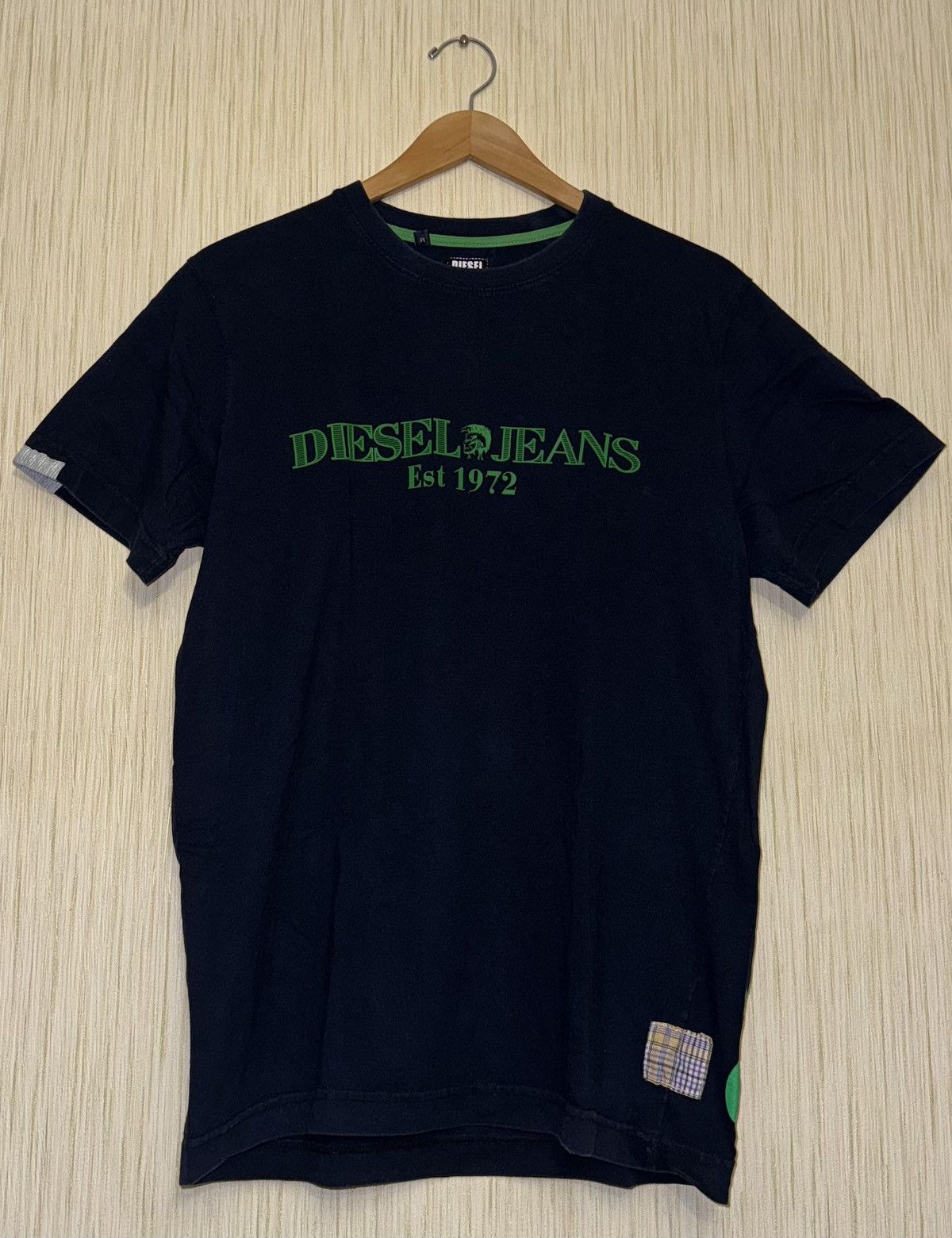 Diesel × Vintage Vintage Y2K Diesel patchwork tee Size US M / EU 48-50 / 2 - 2 Thumbnail