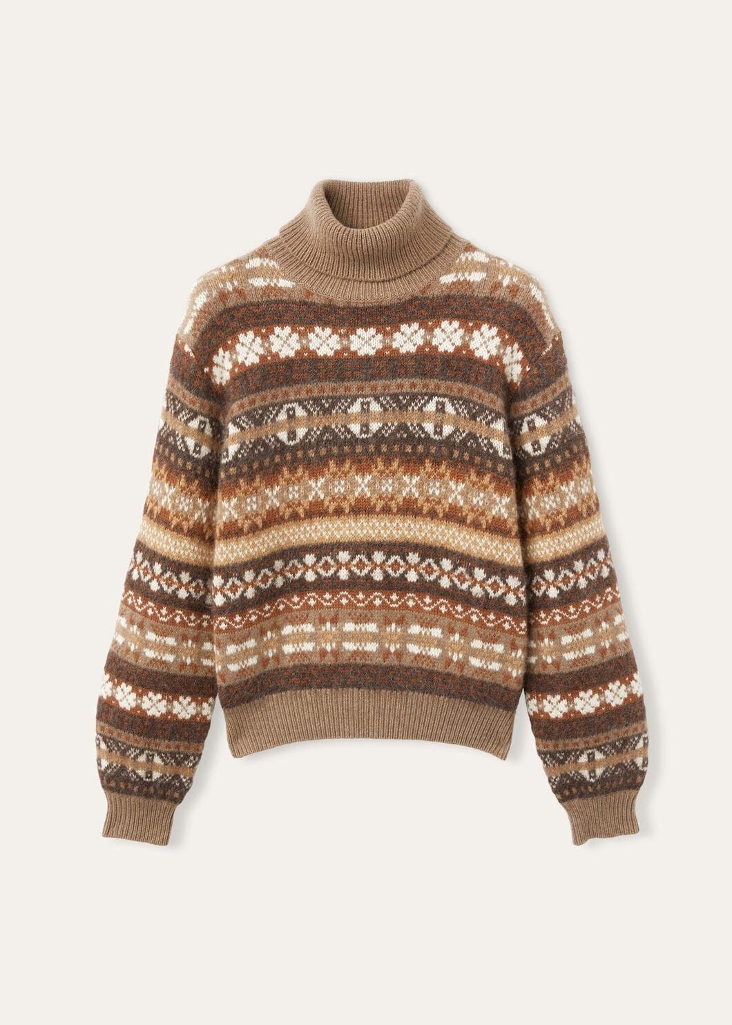 o1w1db10825 FAO5809 Scopello Turtleneck Sweater Multicolor