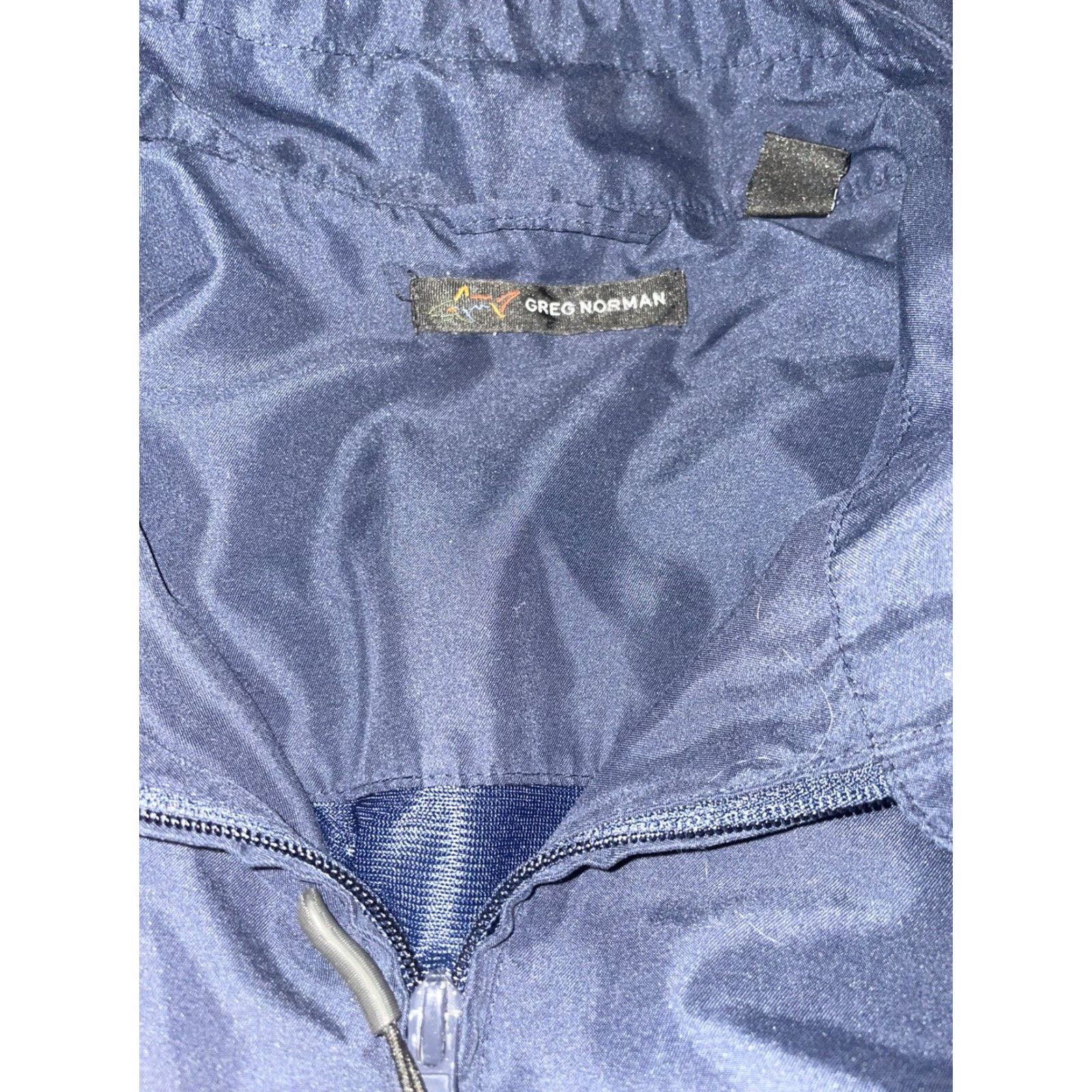 Vintage **Greg Norman Blue Windbreaker Golf Full Zip Jacket Mens XL** User: Greg Norman Blue Windbreaker Golf Full Zip Jacket Mens XL Size US XL / EU 56 / 4 - 6 Thumbnail