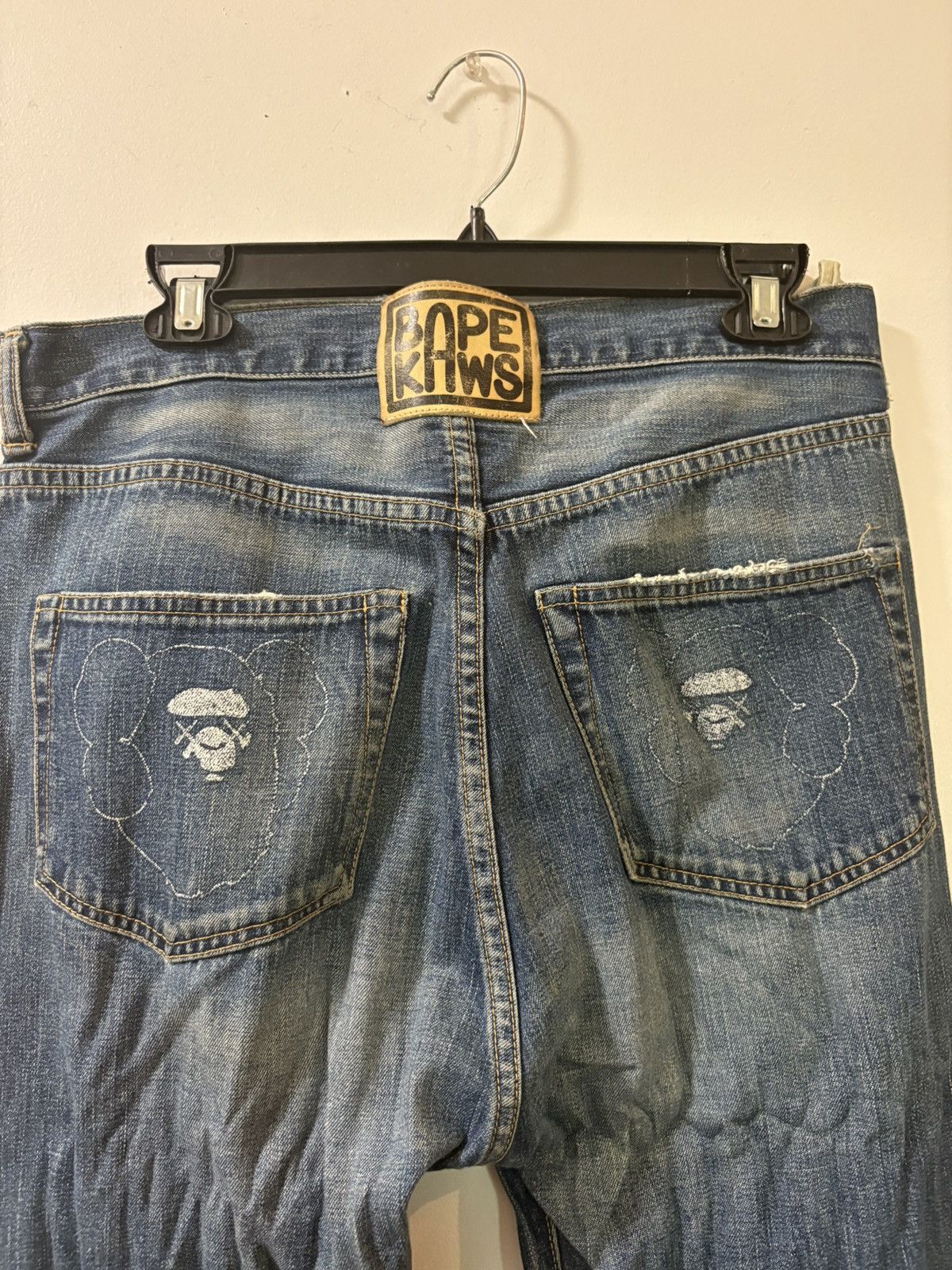 Bape × Kaws Bape X Kaws Denim Size US 31 - 3 Thumbnail