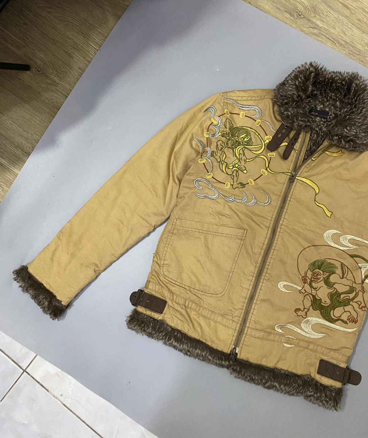 Eternal 💥Embroidery💥Eternal Fur Faux Jacket Size US L / EU 52-54 / 3 - 5 Thumbnail