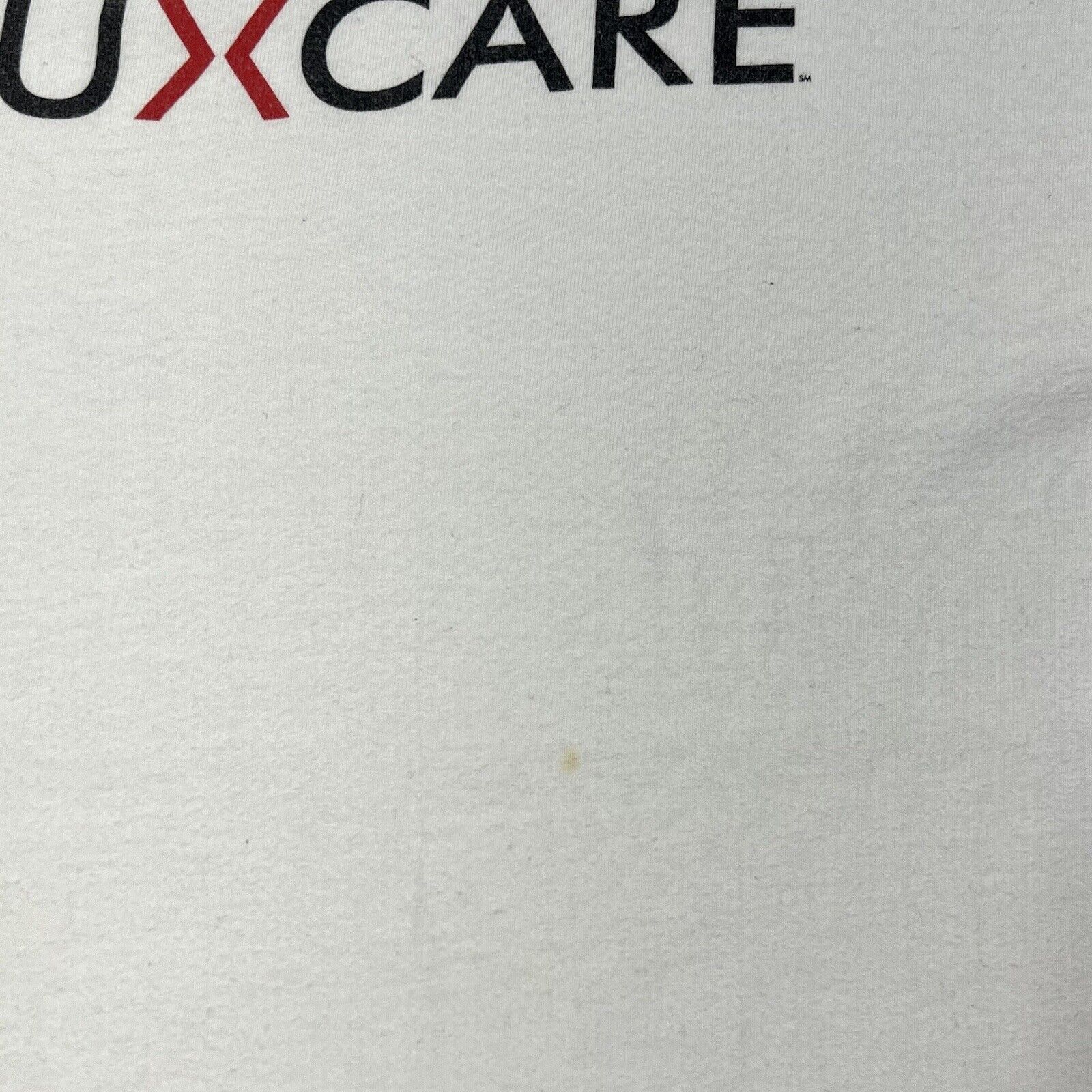 Hanes Vintage Linuxcare White Tee Graphic T Shirt Hanes Size US L / EU 52-54 / 3 - 7 Thumbnail