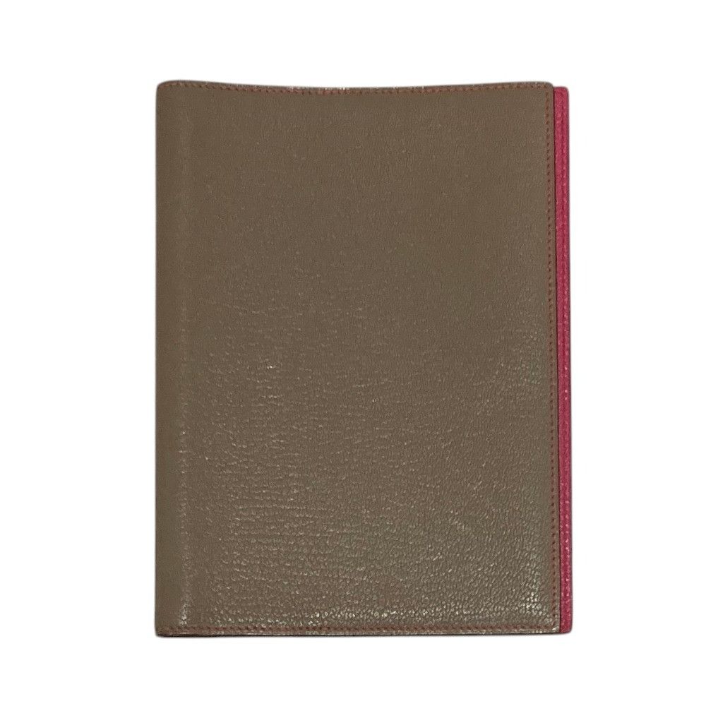 Hermes Hermes Hermes Globetrotter Chevre Agenda Cover Leather Other Stamp J DUTY FREE for USA Size ONE SIZE - 1 Thumbnail