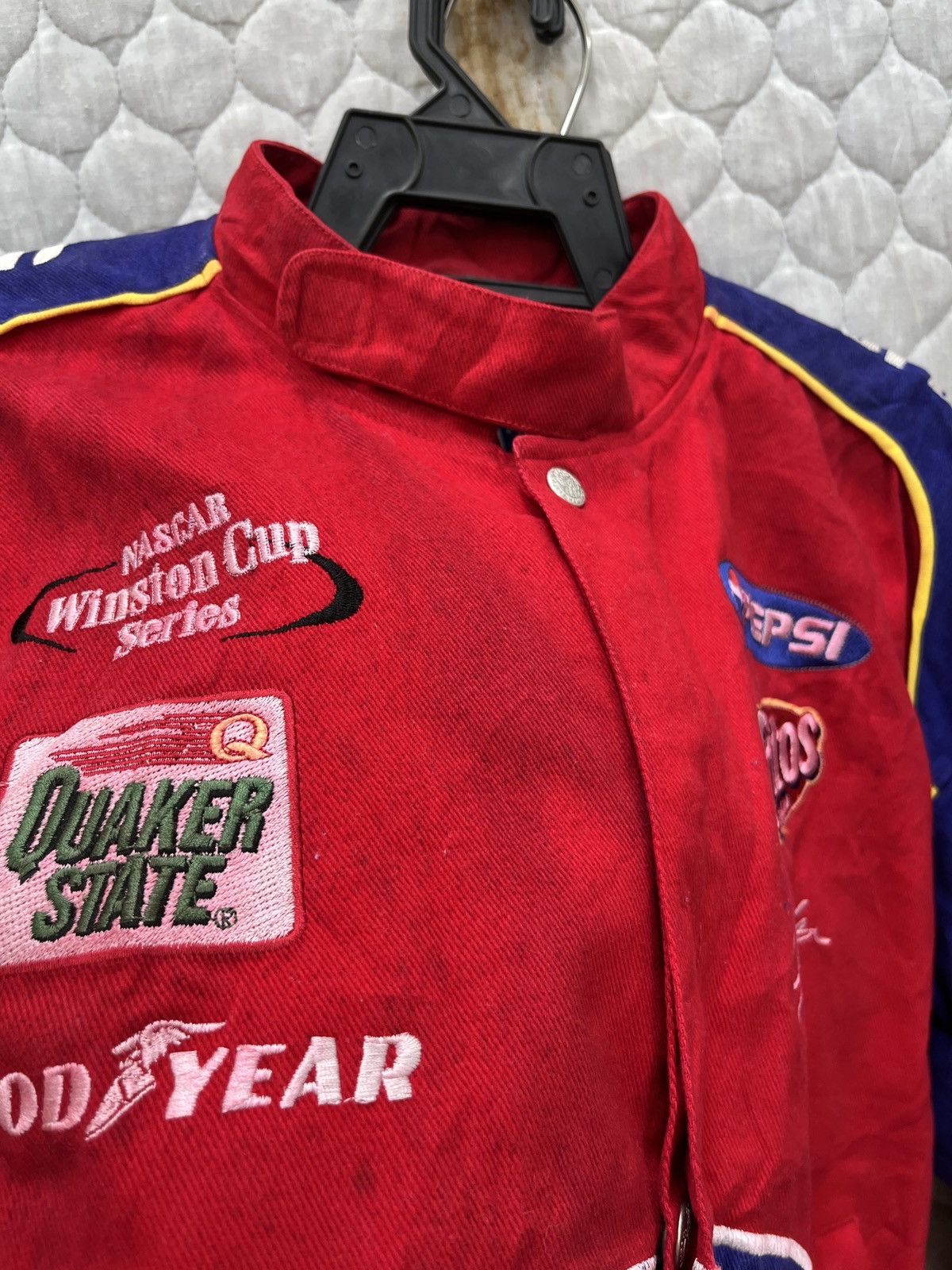 Jeff Hamilton 🔥🔥🔥STEALS JEFF HAMILTON NASCAR JACKET Size US L / EU 52-54 / 3 - 11 Thumbnail