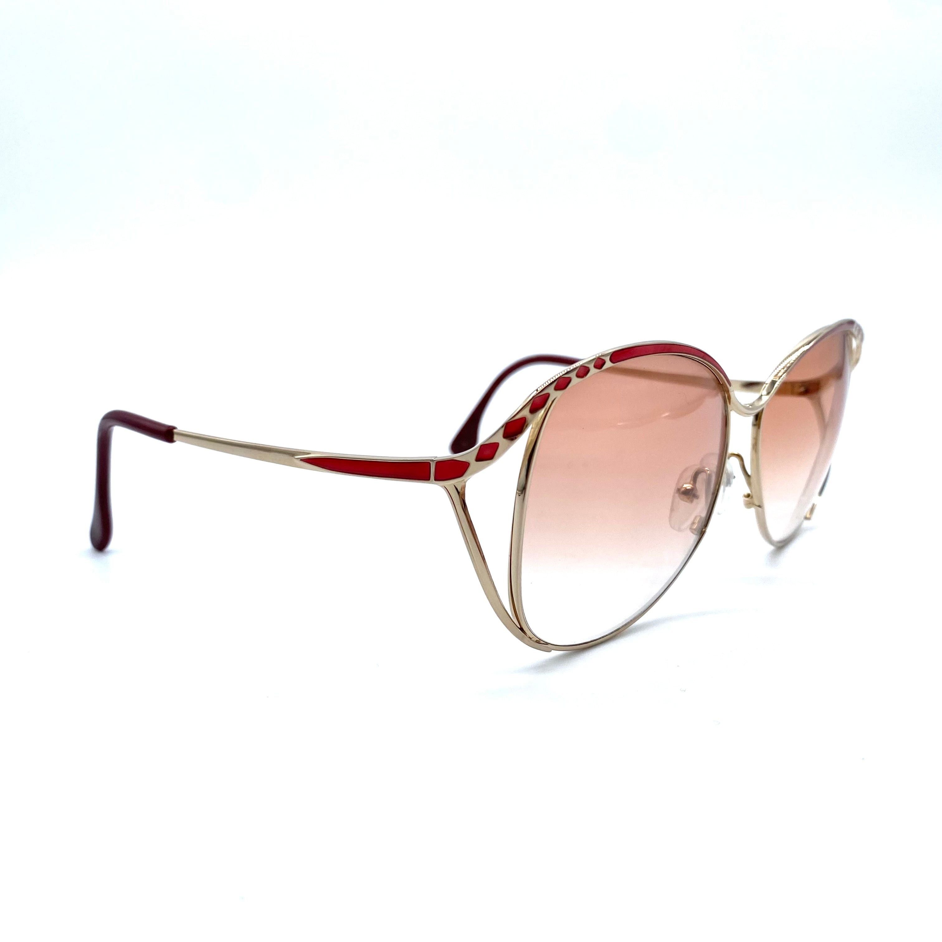 Paco Rabanne Vintage Paco Rabanne Eye wear Sunglasses Red Size ONE SIZE - 3 Thumbnail
