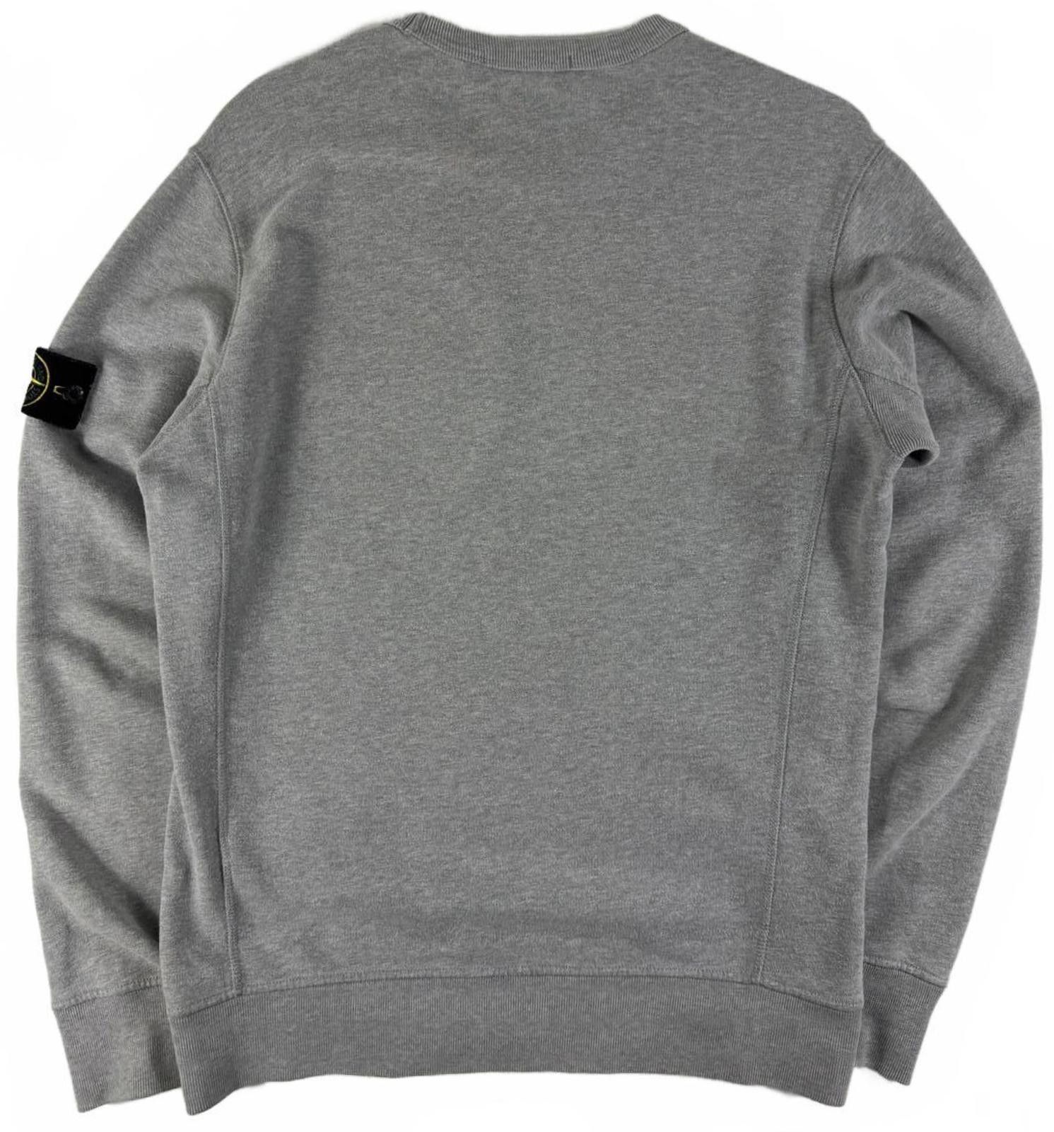 Stone Island Stone Island Cotton Grey Pullover Jumper Medium Size US M / EU 48-50 / 2 - 4 Thumbnail