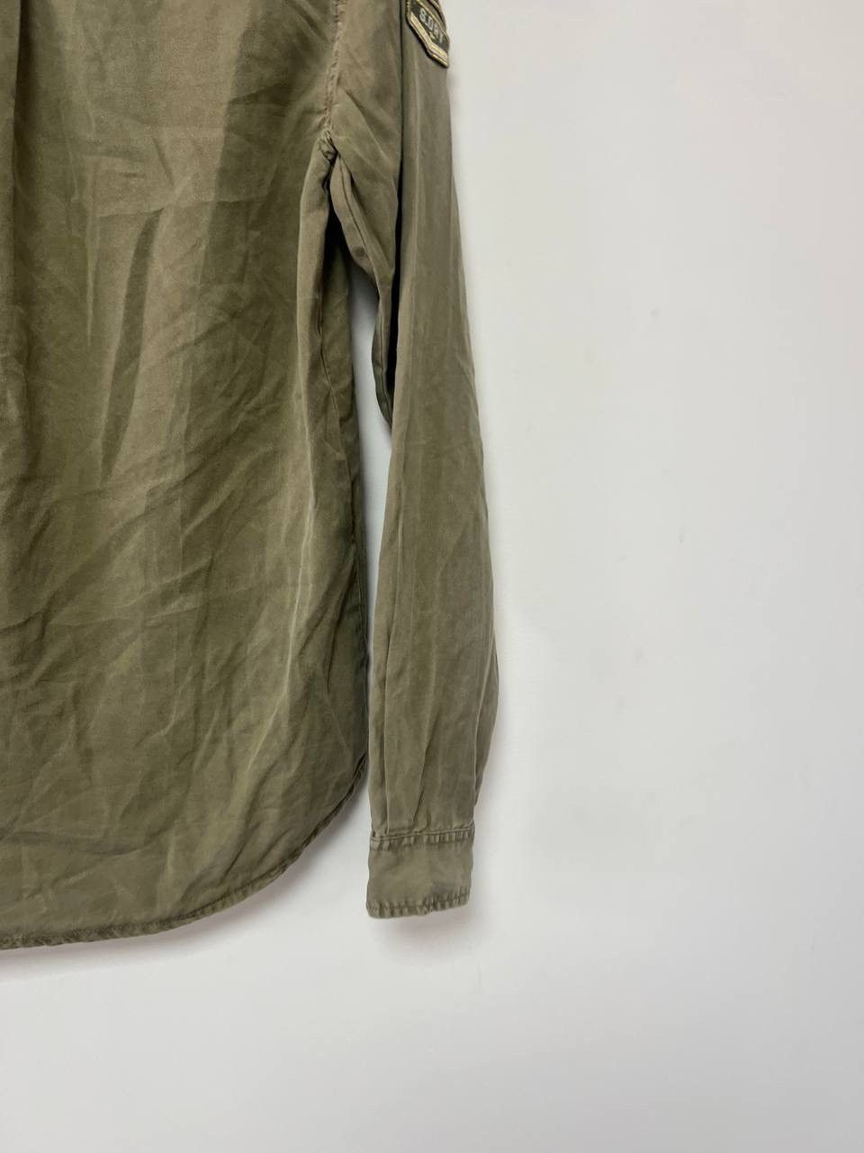 Superdry Vintage Super Dry Military Army Jacket Green US 2 EU 34 Size XS / US 0-2 / IT 36-38 - 13 Thumbnail