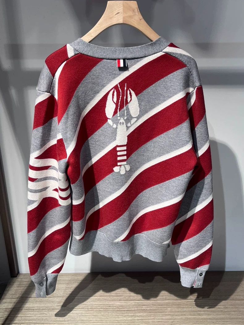 Thom Browne Thom Browne Striped cardigan Size US M / EU 48-50 / 2 - 5 Thumbnail