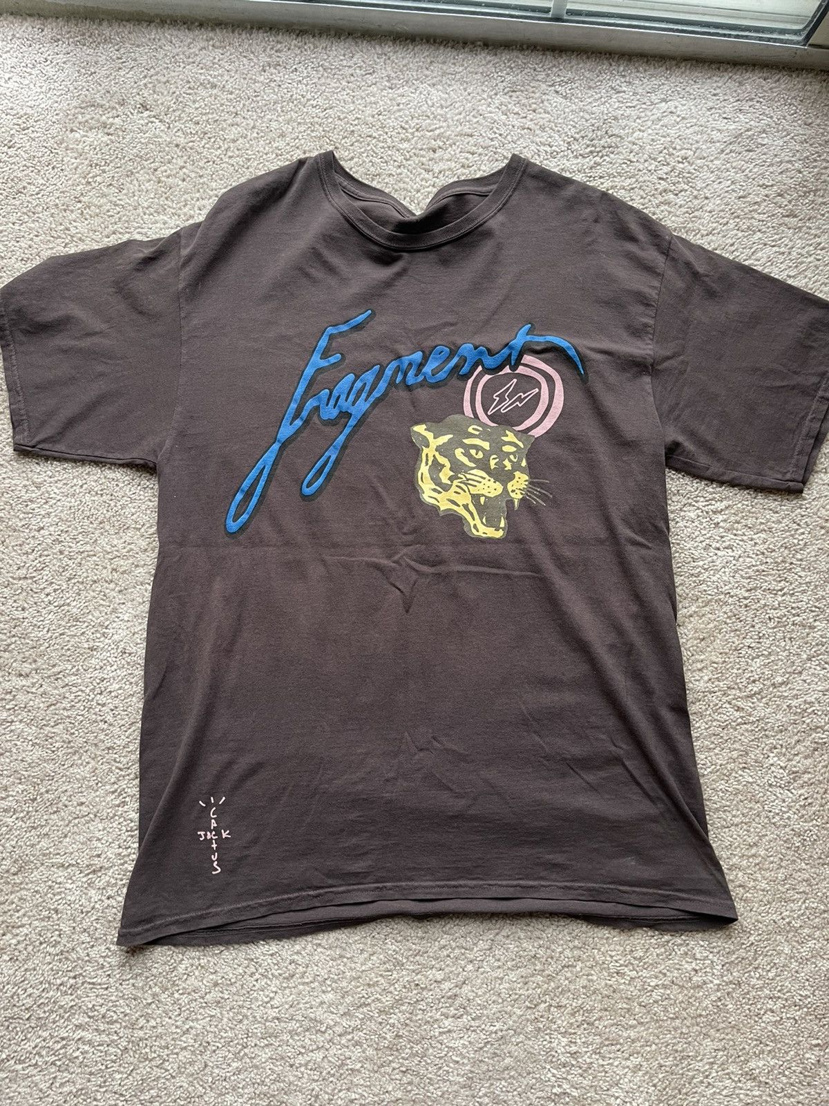 travis scott x fragment tshirt