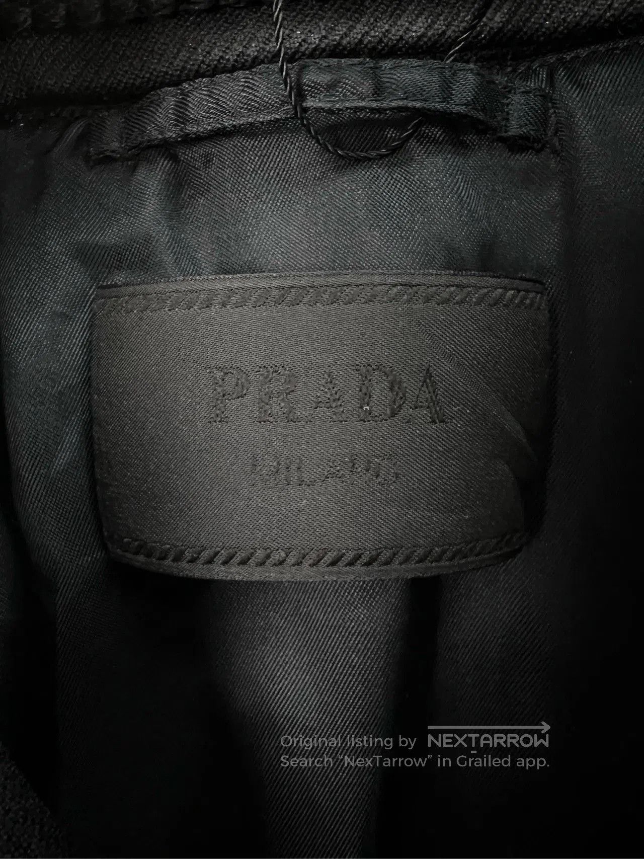 Prada PRADA Runway Double-Collar Wool Coat. Size US S / EU 44-46 / 1 - 3 Thumbnail