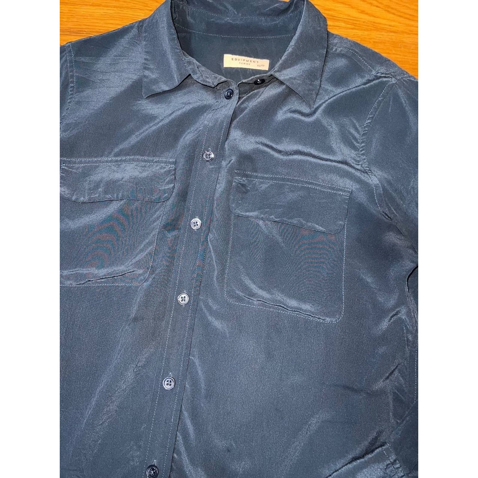 Equipment Equipment Signature o Shirt women X-Small A002063 Size XS / US 0-2 / IT 36-38 - 6 Thumbnail