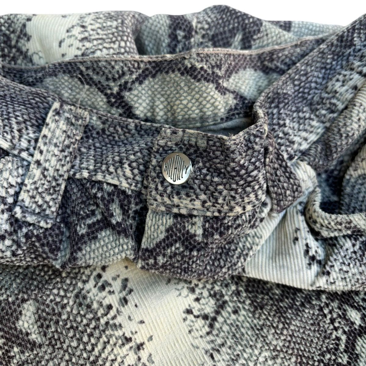 Hysteric Glamour × If Six Was Nine × Japanese Brand Vintage Snakeskin flared pant Size 30" / US 8 / IT 44 - 6 Thumbnail