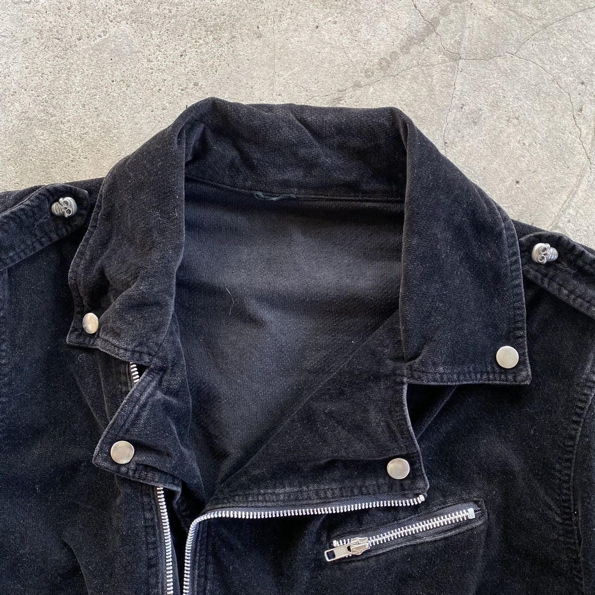 Japanese Brand Japanese Brand Black Velvet Moto Jacket Size US L / EU 52-54 / 3 - 7 Thumbnail