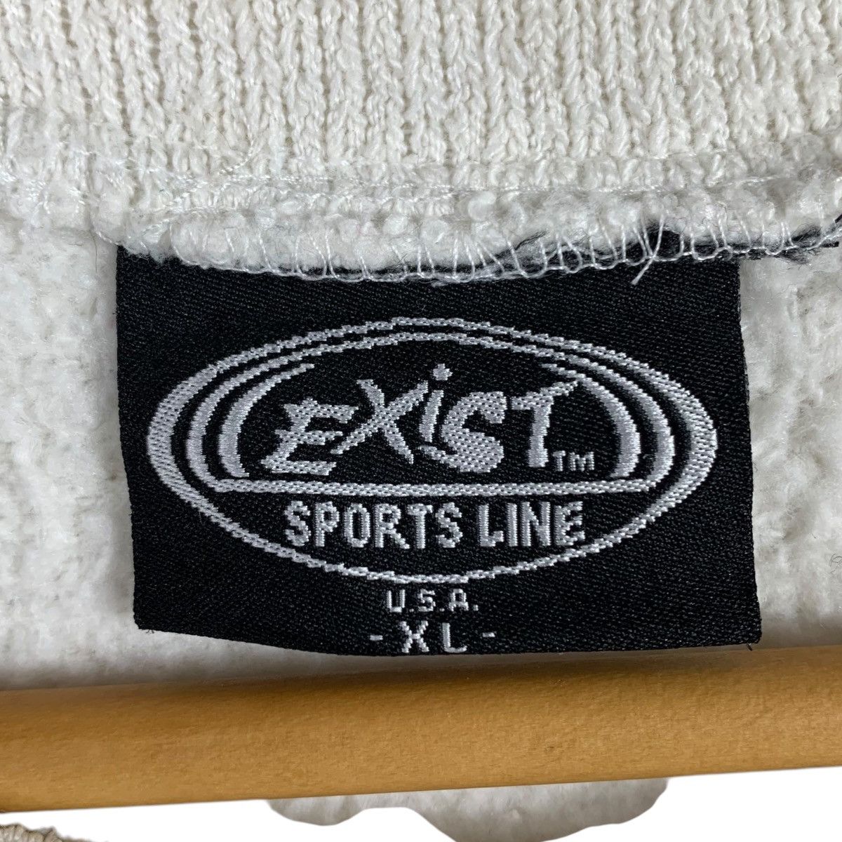 Vintage Vintage 90s EXIST SPORT LINE Surf Usa Brand White Sweatshirt Size US XL / EU 56 / 4 - 4 Thumbnail