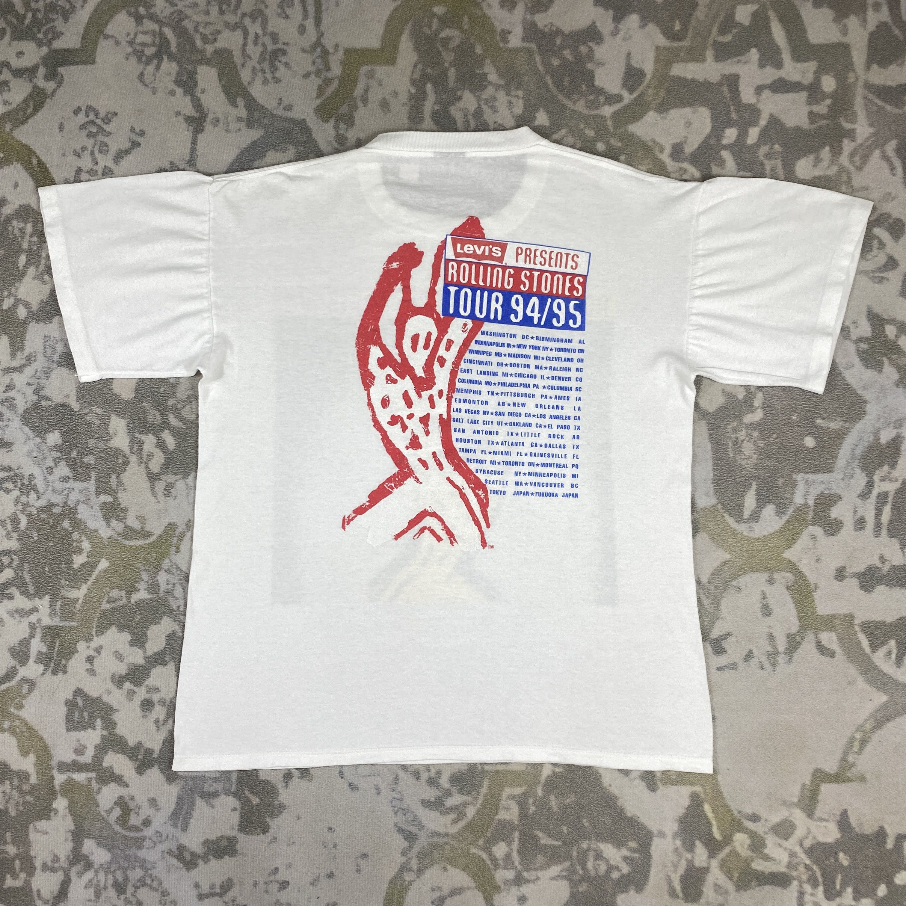 The Rolling Stones Vintage Voodoo Lounge The Rolling Stones t-shirt - L064 Size US L / EU 52-54 / 3 - 2 Thumbnail