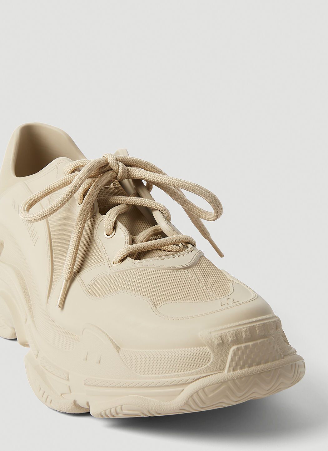 Balenciaga o1mt1gz1124 Triple S Mold Sneakers in Beige Size US 5.5 / IT 35.5 - 5 Thumbnail