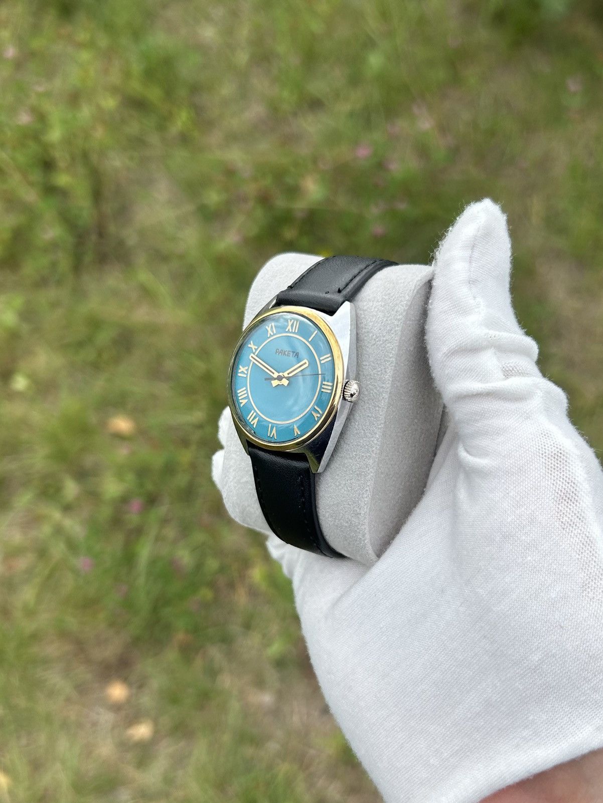 Vintage Vintage Watch Raketa Soviet USSR Mechanical Authentic 1980s Size ONE SIZE - 5 Thumbnail