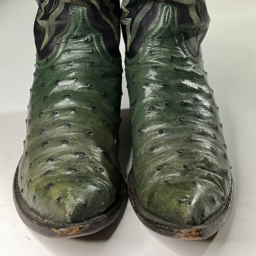 lucchese women's full quill ostrich boots