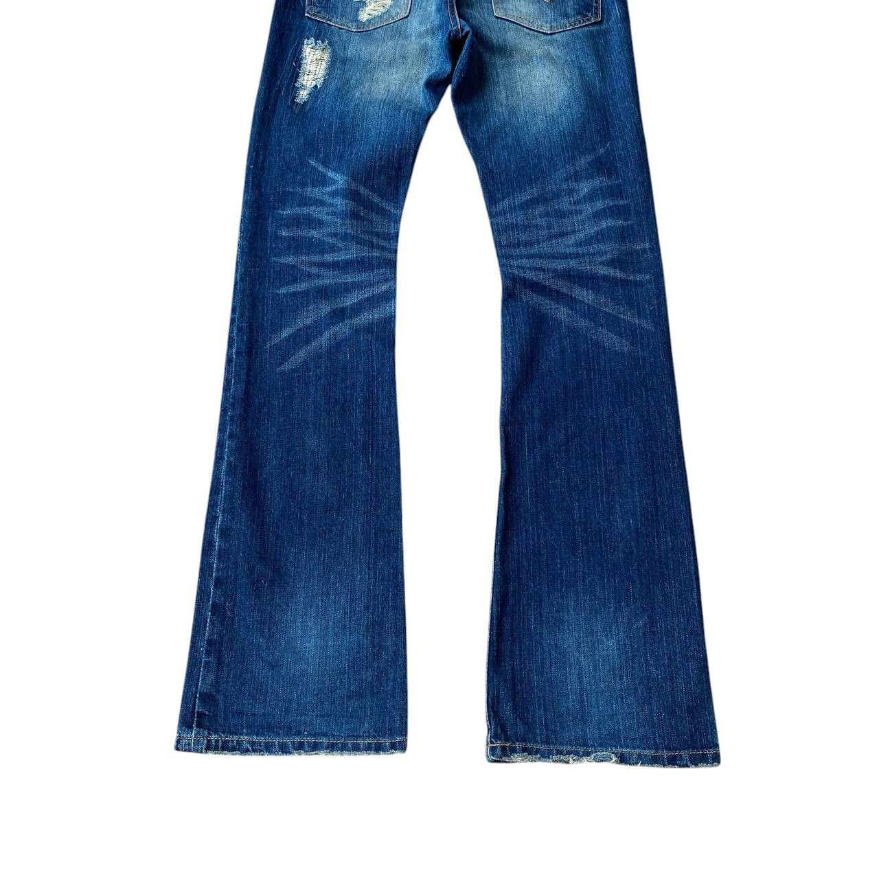 GOSTAR DE FUGA FLARED FUGA DISTRESSED DENIM BOOTCUT W29" Size US 30 / EU 46 - 14 Thumbnail