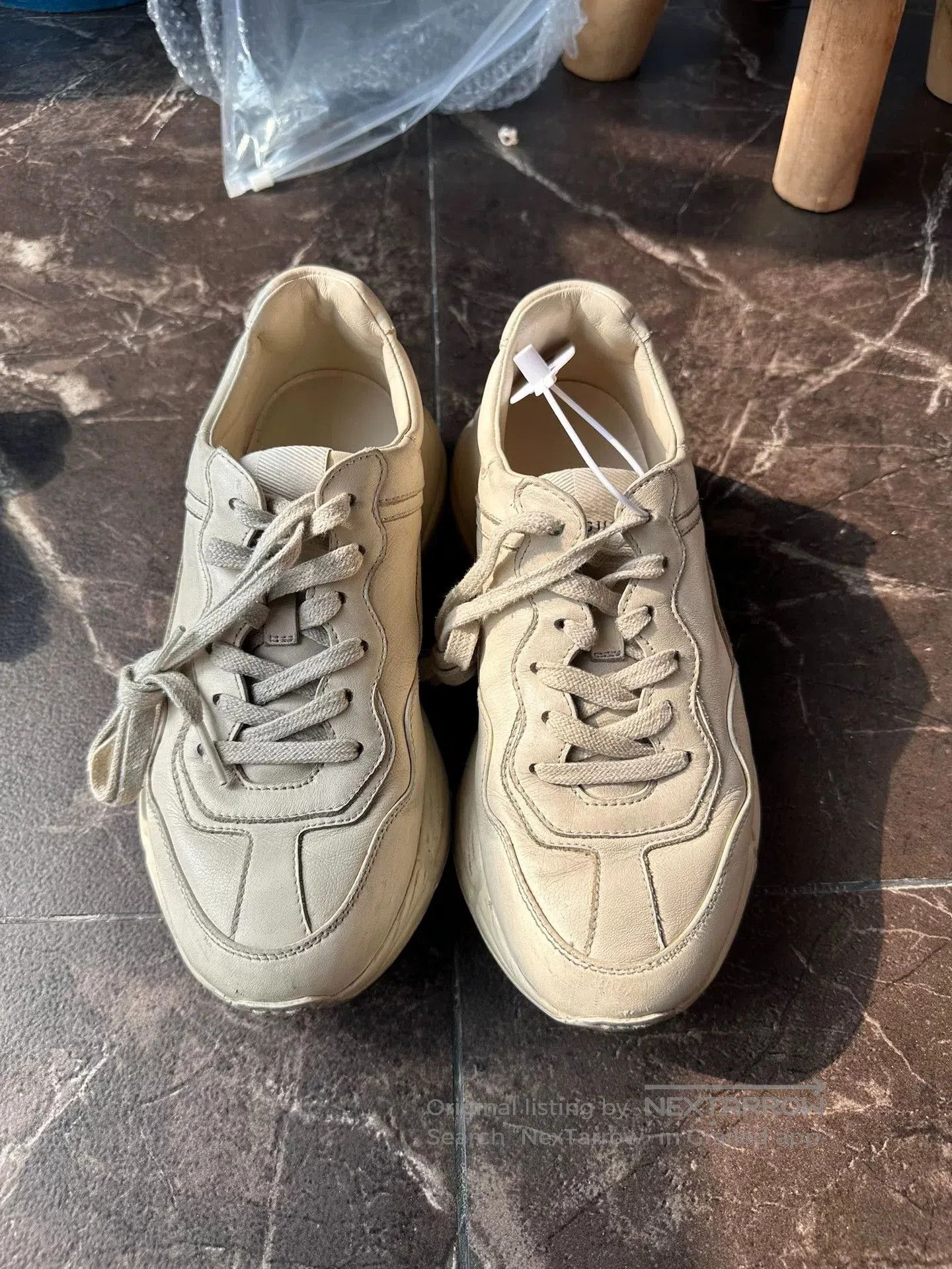 Gucci Gucci Rhyton Distressed Dad Sneakers. Size US 6 / IT 36 - 2 Thumbnail