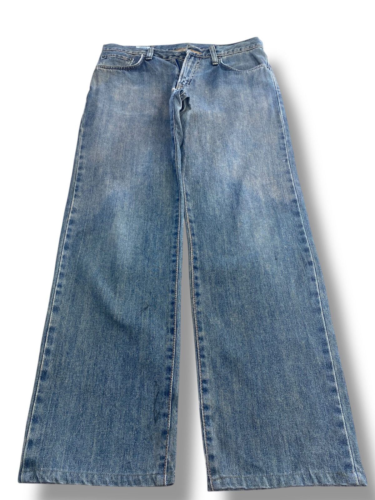 Edwin Vintage Edwin Blue Wash Style Straight Leg Jeans Size US 32 / EU 48 - 1 Thumbnail