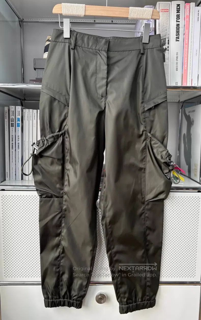 Prada Prada Army green overalls pant Size US 38 / EU 54 - 1 Thumbnail