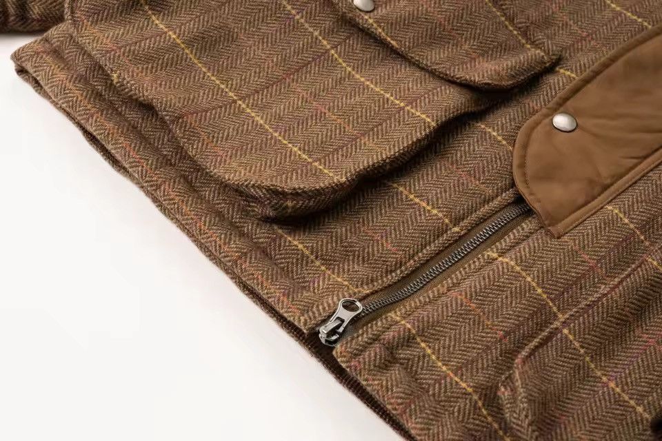 Vintage Japanese Retro Plaid Padded Cargo Parkas Outdoor Jacket Size US L / EU 52-54 / 3 - 9 Thumbnail