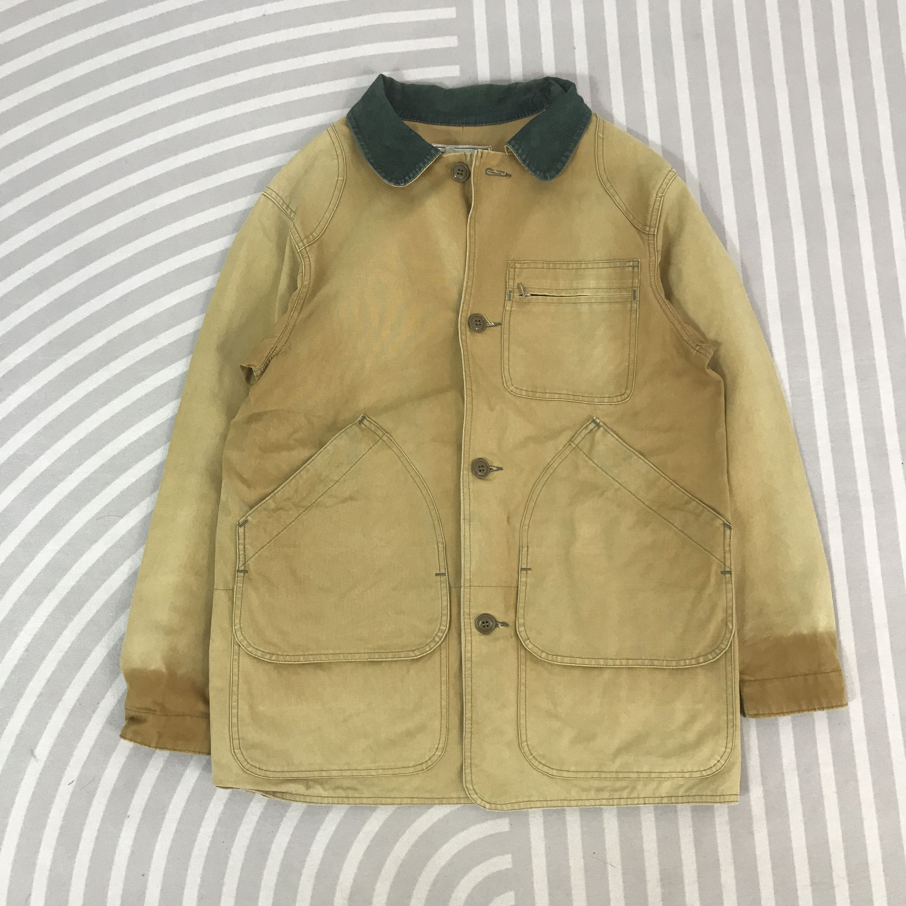 L.L. Bean Vintage LL Bean Freeport,Maine Chore Faded Jacket Size US M / EU 48-50 / 2 - 1 Thumbnail