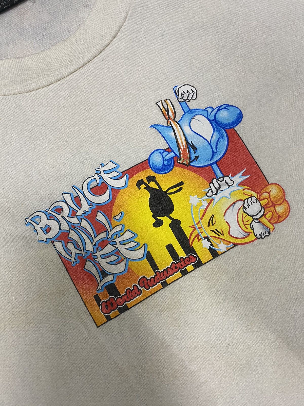 Vintage × World Industries VINTAGE SKATEBOARDS WORLD INDUSTRIES BRUCE WILL LEE RARE TEE Size US M / EU 48-50 / 2 - 3 Thumbnail