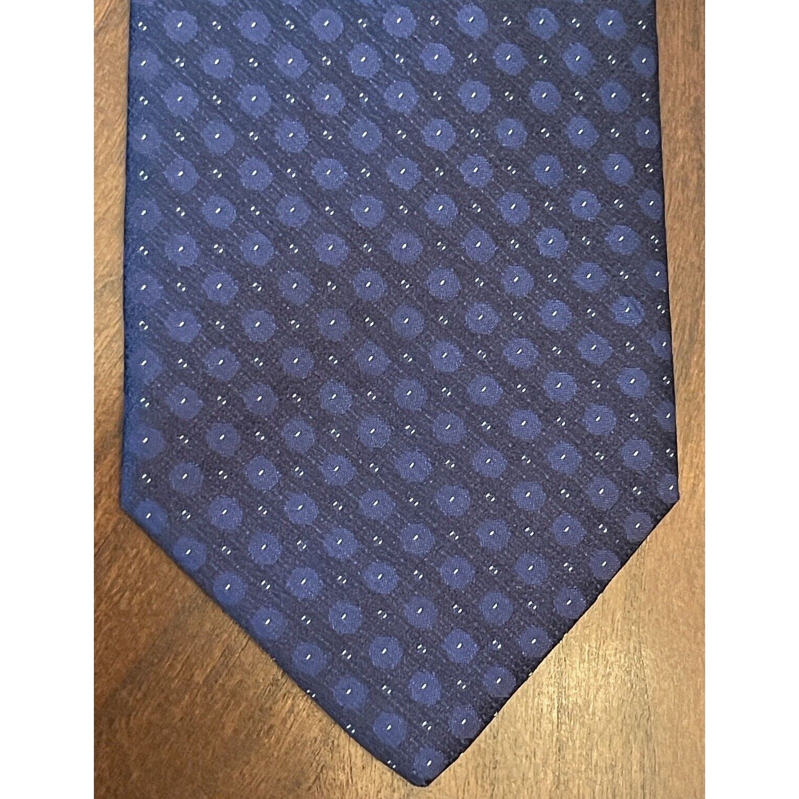 Calvin Klein Calvin Klein Blue 100% Silk Men’s Neck Tie Made In China Size ONE SIZE - 1 Thumbnail