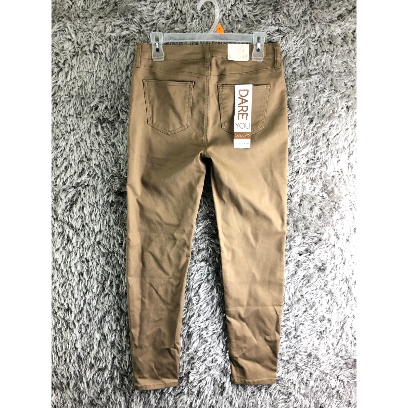 Vintage Celebrity Pink Womens Size 9/29 Short Jayden Skinny Beige Jeans Size 30" / US 8 / IT 44 - 7 Thumbnail