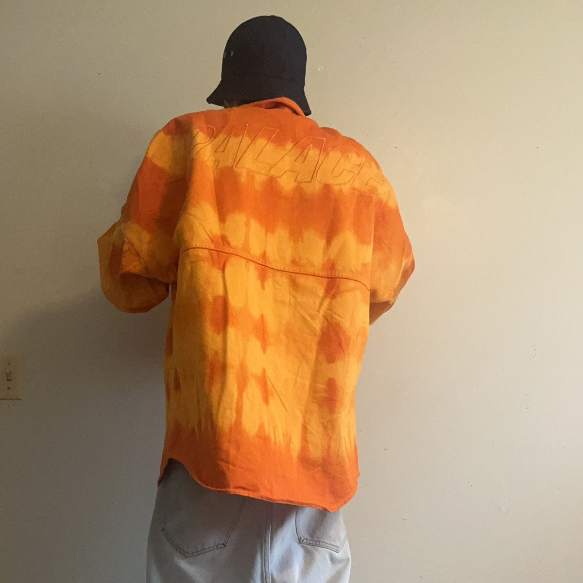 Palace Denim Tie-Dye Drop Shoulder Shirt Size US L / EU 52-54 / 3 - 2 Thumbnail