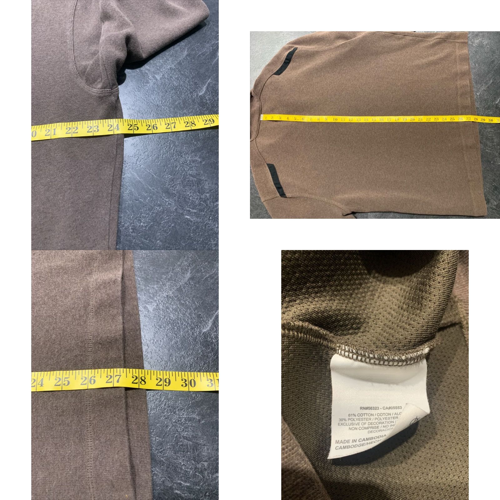 Nike Nike Golf Pullover Mens XL Brown Dri-Fit 1/4 Zip Mock Neck Casual Sportswear Size US XL / EU 56 / 4 - 8 Thumbnail