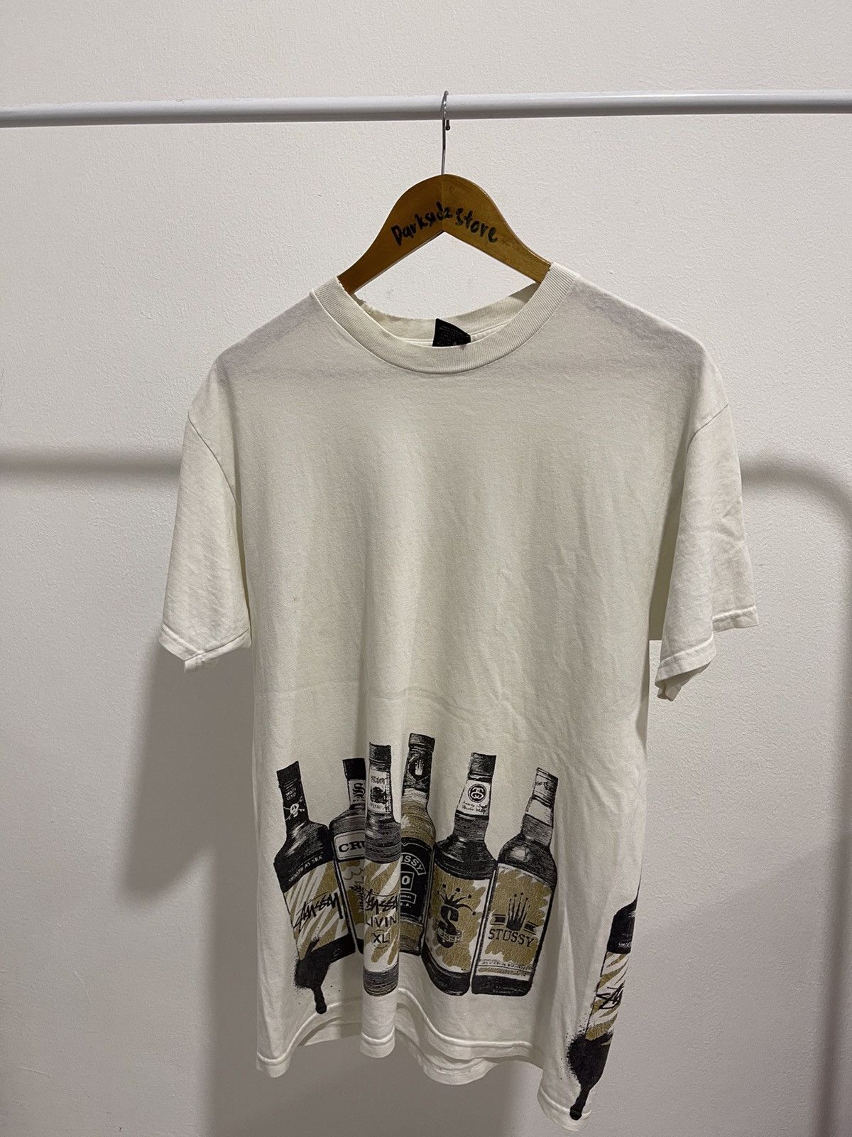 Stussy Vintage Stussy Bottle Print Tee Size US M / EU 48-50 / 2 - 4 Thumbnail