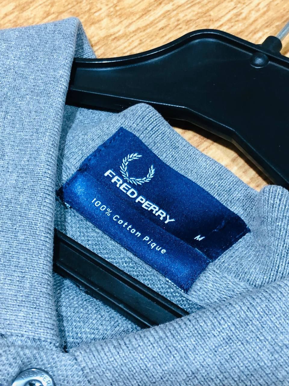 T-Shirt Size M Y2K Logo Fred Perry Vintage Polo
