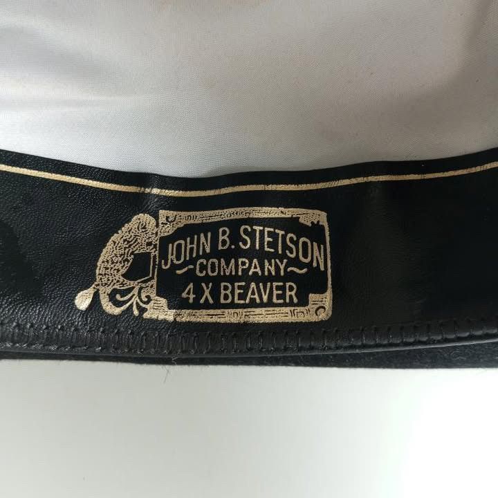 Hat Club × Stetson × Vintage vintage 70's john b stetson cowboy hat xxxx black Cowboy hat Size ONE SIZE - 3 Thumbnail