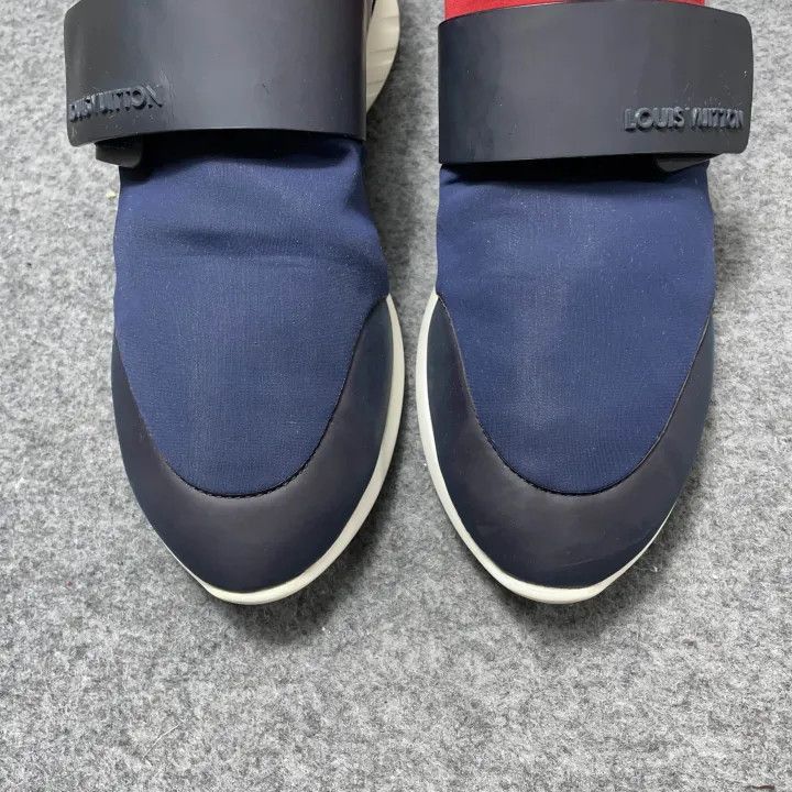 Other Louis Vuitton Blue and Red Casual Sneakers -2508 Size US 8.5 / EU 41-42 - 4 Thumbnail