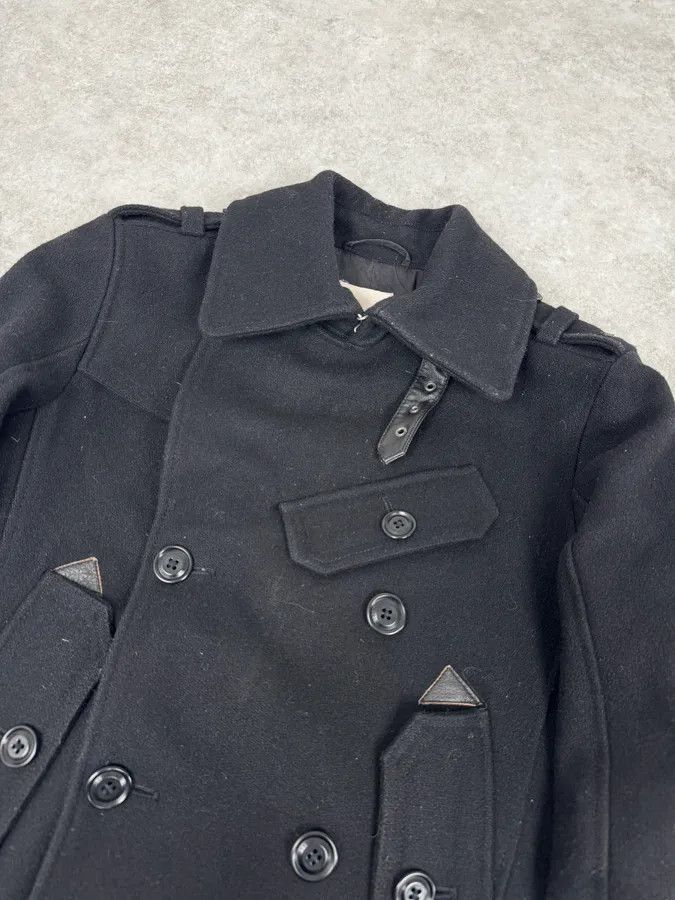 Diesel 2000s Diesel Black Wool Cabana Buttoned Jacket Size US S / EU 44-46 / 1 - 6 Thumbnail